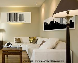 Picture of Chicago, Illinois City Skyline (Cityscape Decal)