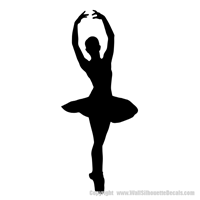 Picture of Ballerina  2 (Ballet Decor: Wall Silhouettes)