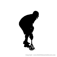 Picture of Lacrosse Player 11 (Sports Decor: Lacrosse Decals)