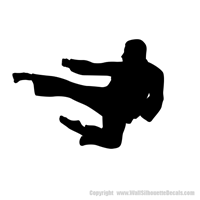 Picture of Martial Arts 33 (Sports Decor: Silhouette Decals)