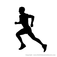 Picture of Runner  7 (Running Decor: Silhouette Decals)