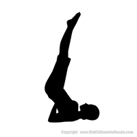 Picture of Yoga Pose 13 (Decor: Silhouette Decals)